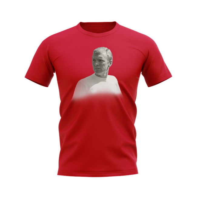 Official Bobby Moore England Breathable Athletic Jersey