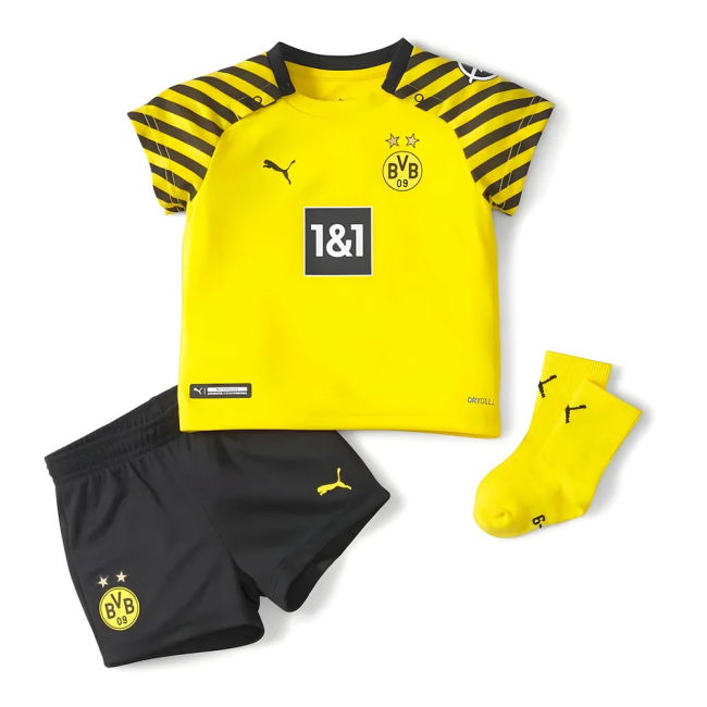 2021-2022 BVB Home Official Licensed Kit - Baby UV Protection