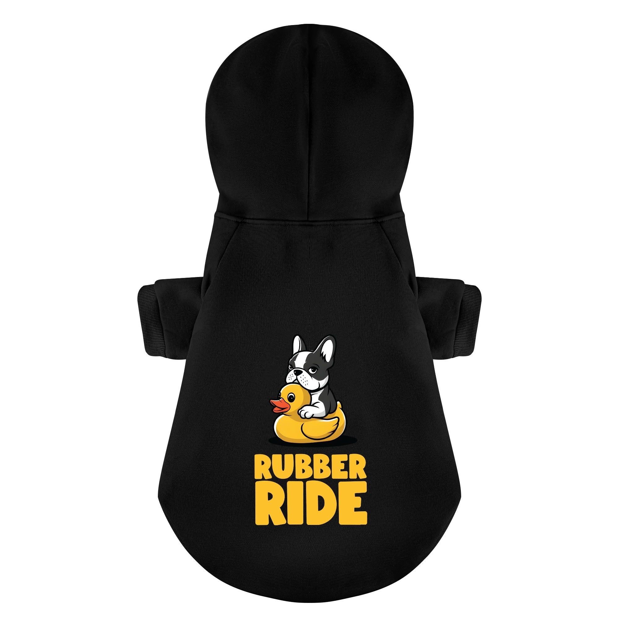 French Bulldog Rubber Ride Personalized French Bulldog Hoodies With