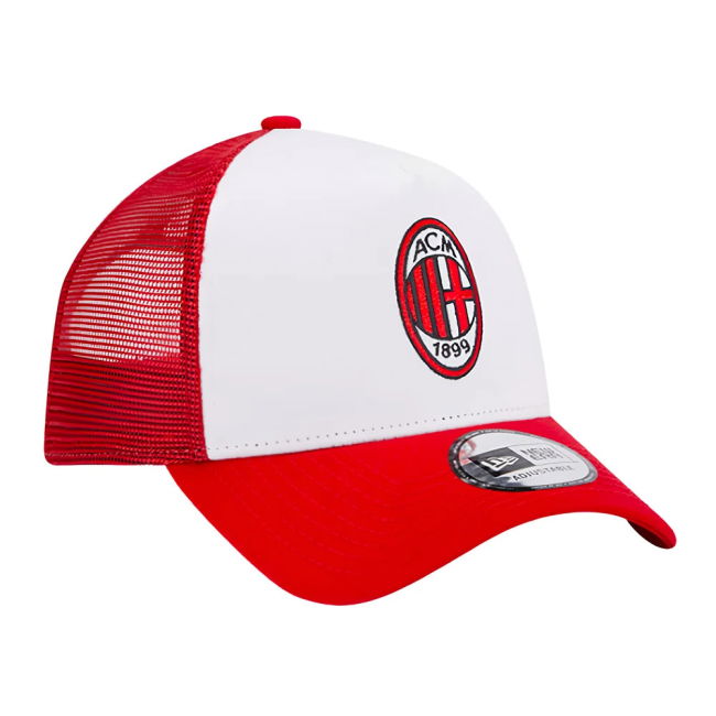 AC Milan White A-Frame Trucker Cap Shirt 2023-2024 edition