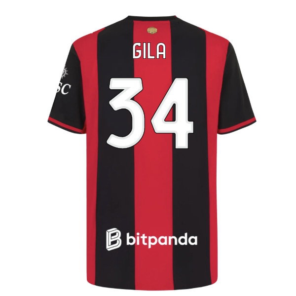 [JED] 2026-2027 AC Milan Authentic Home Shirt (Gila 34)