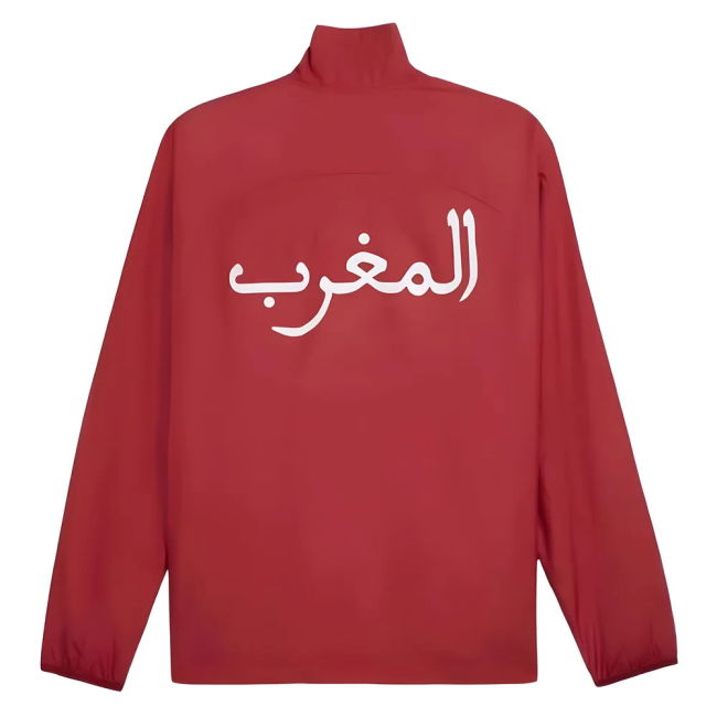 Match-Ready 2025-2026 Morocco Pre-Match Jacket (Red) Top-Tier