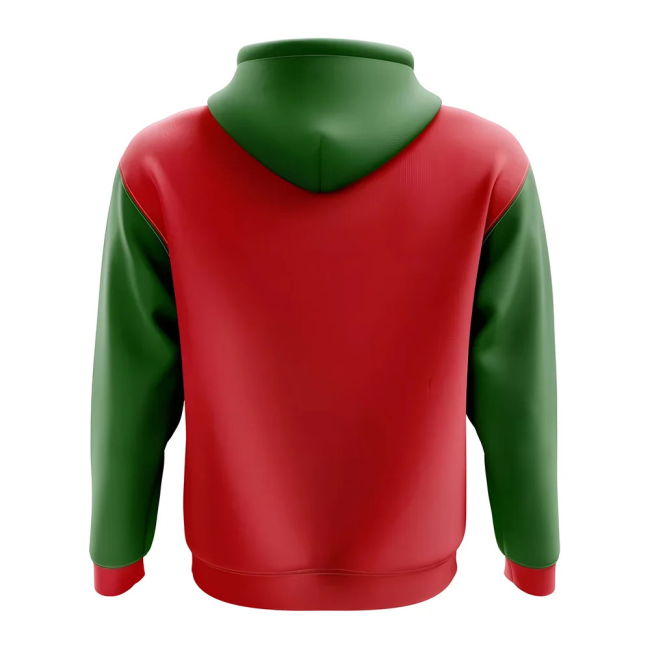 Top-Tier Pro-Grade Madagascar Concept Country Football Hoody (Red)