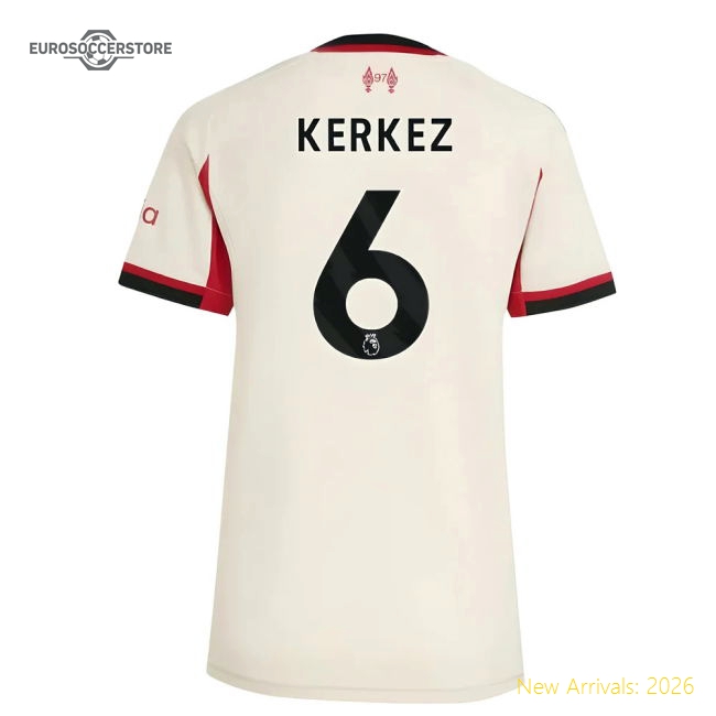 Liverpool 2024-25 Away Fan Version For Women (Kerkez Football Shirt