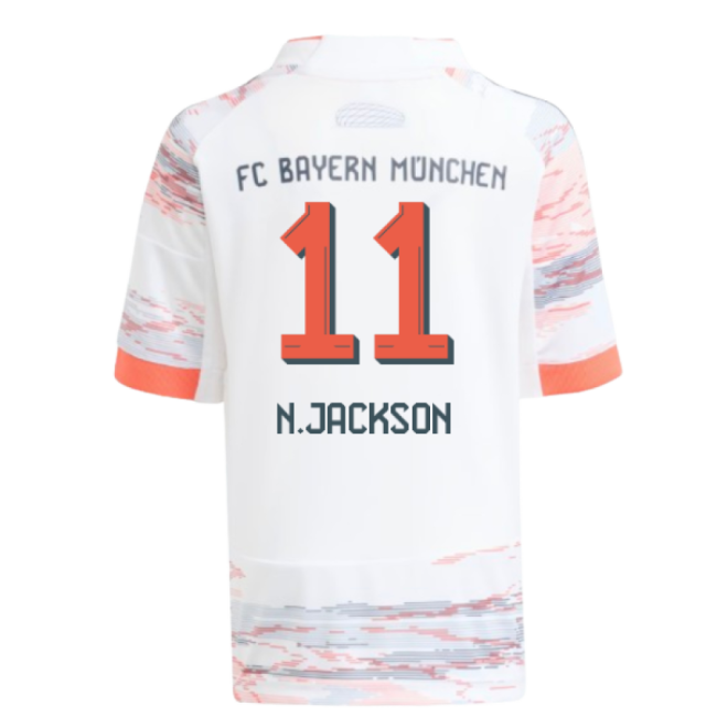 Jackson 11 Official 2025-2026 Bayern Munich German League Away Kit