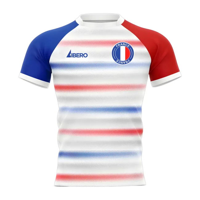 Soccer 2025-2026 France Concept Away Rugby Shirt Womens