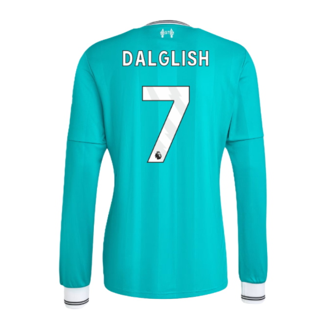 Dalglish 7 High Quality Liverpool 2025-2026 Third Strip