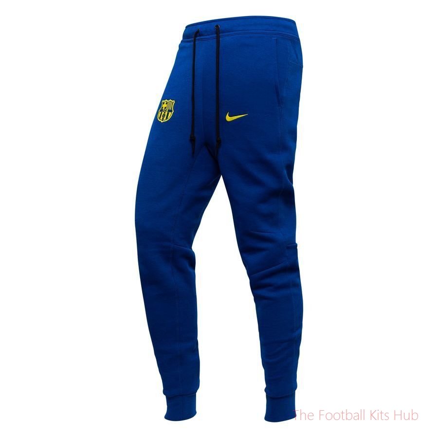 Barcelona Sweatpants NSW Tech Fleece 4th - Gym Blue/Opti Yellow