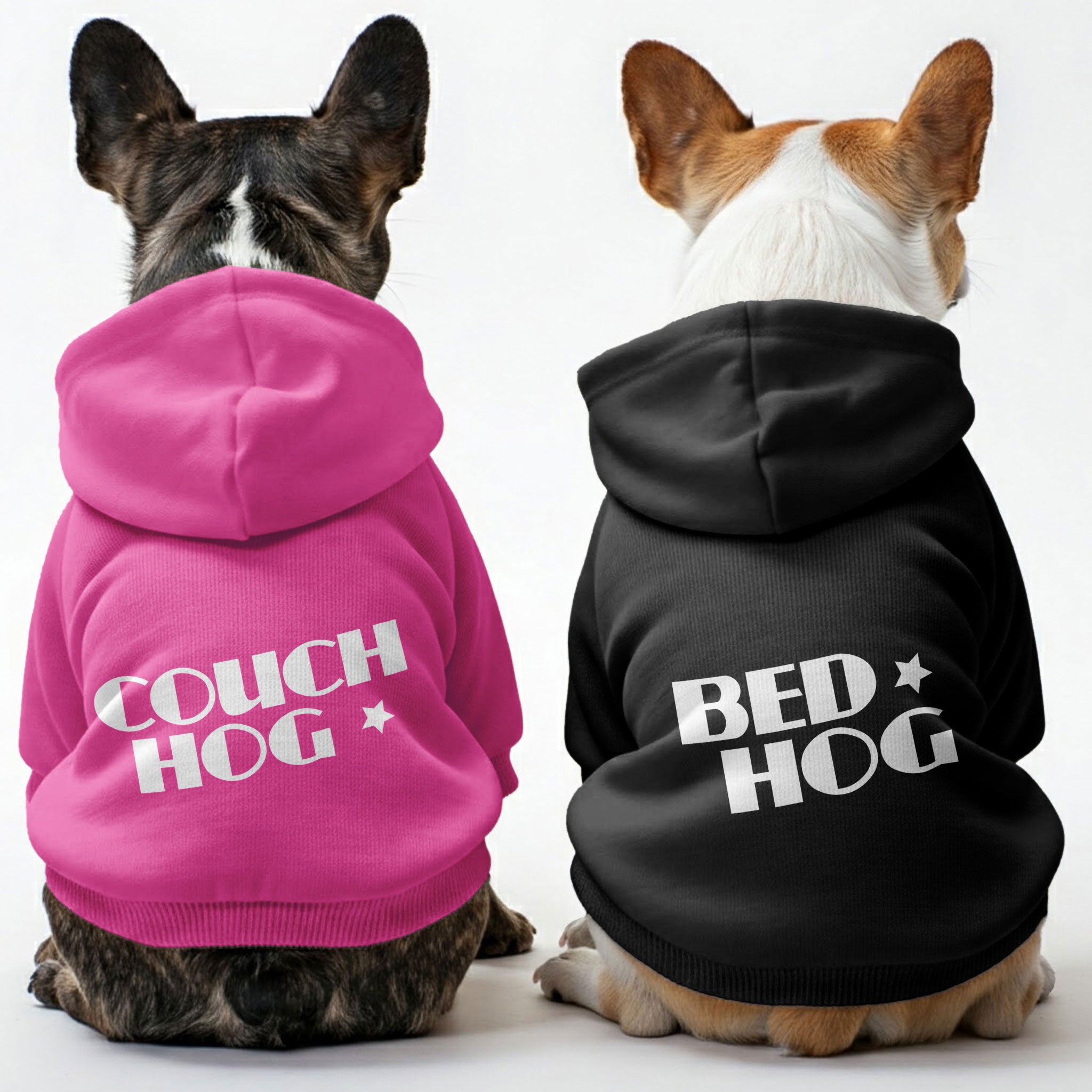 Everyday Bed Hog And Couch Hog - Matching French Bulldog Hoodies – St...