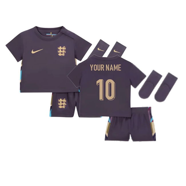2024-2025 England Away Baby Kit (Your Name)
