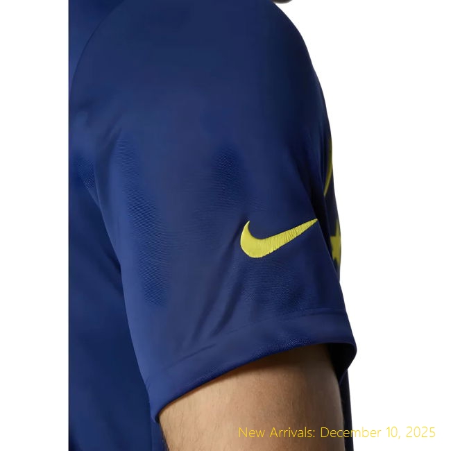 2025-2026 Atletico Madrid Pre-Match Elite Shirt (Blue-Yellow)