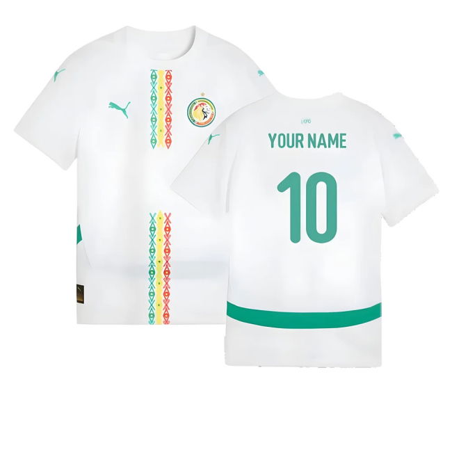 Tournament-Edition 2024-2025 Senegal Home Shirt (Kids) (Your Name)