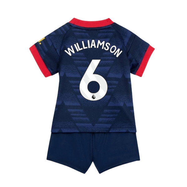 [L1D] 2026 2027 Arsenal Baby Kit Away Uniform (Williamson 6)