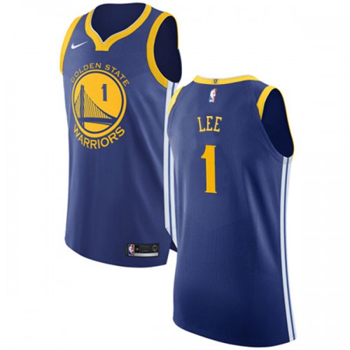 Blue Nike State Warriors #1 Warriors Jersey - Quick-Dry Basketball Jersey