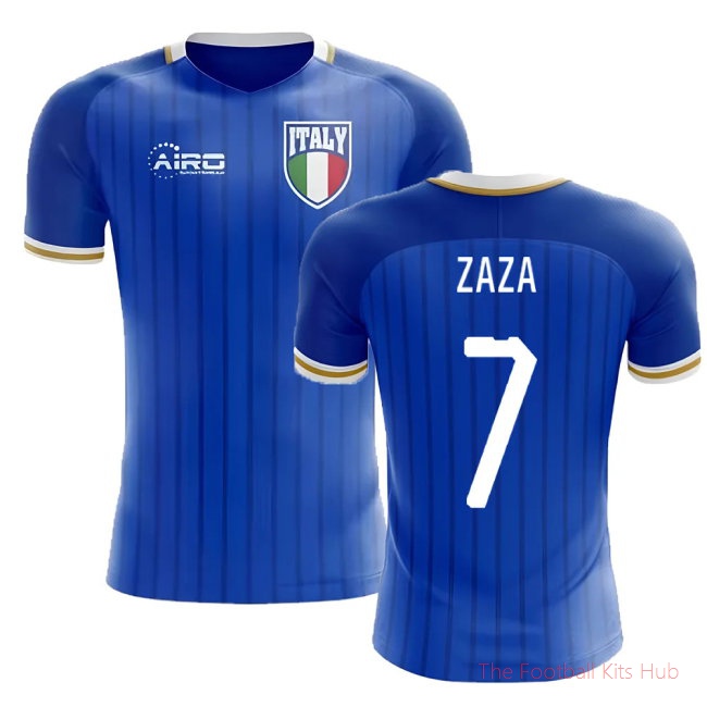[JED] 2025/26 Italy Home Football Shirt (Zaza 7)
