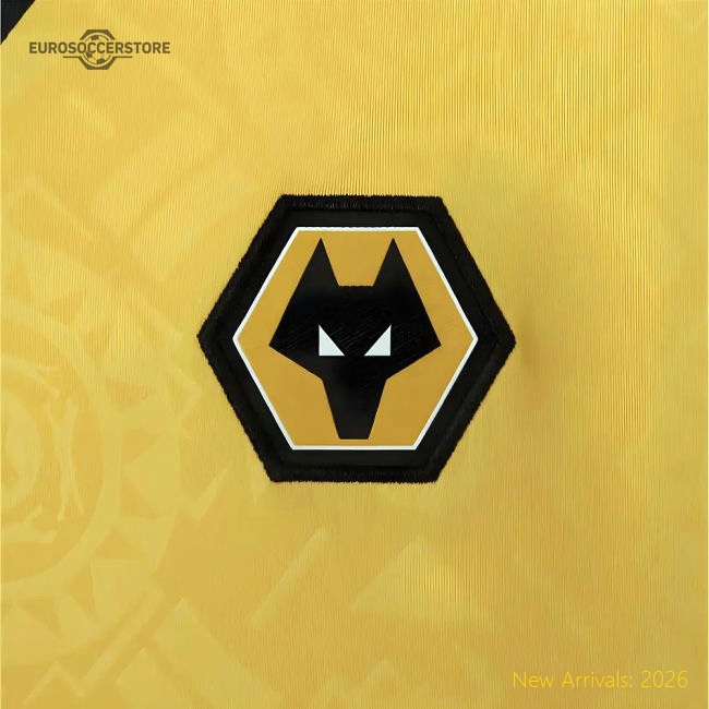 2025-2026 Wolves Home Shirt (kids) - Collectors Item - Official Edition