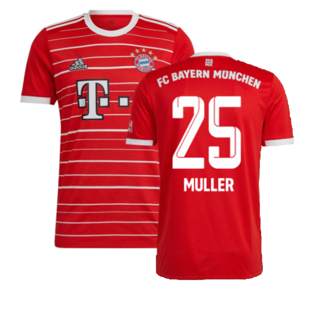 Bayern Muller #25 Match Quality Die-hard New Release Fan Jersey