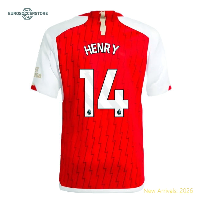 2023-2024 Arsenal Kids Kid-approved Henry Jersey Aeroready
