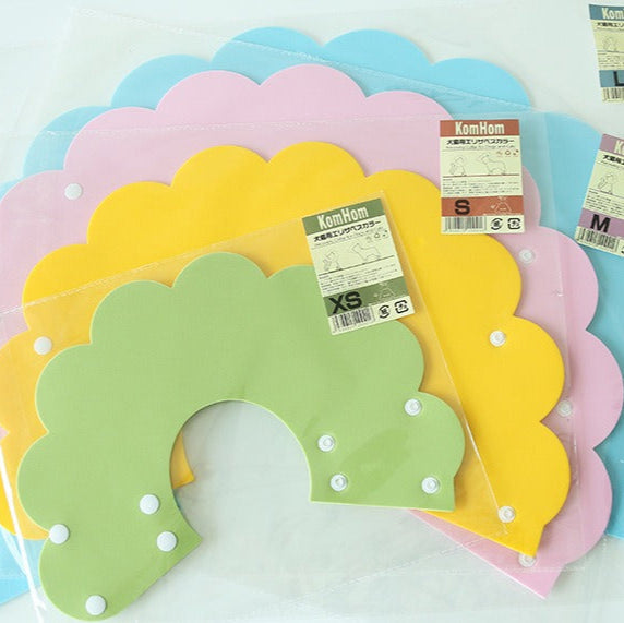Vet-Approved Blossy Frenchie Sunflower Collar – Soft Anti-lick Anti-b...