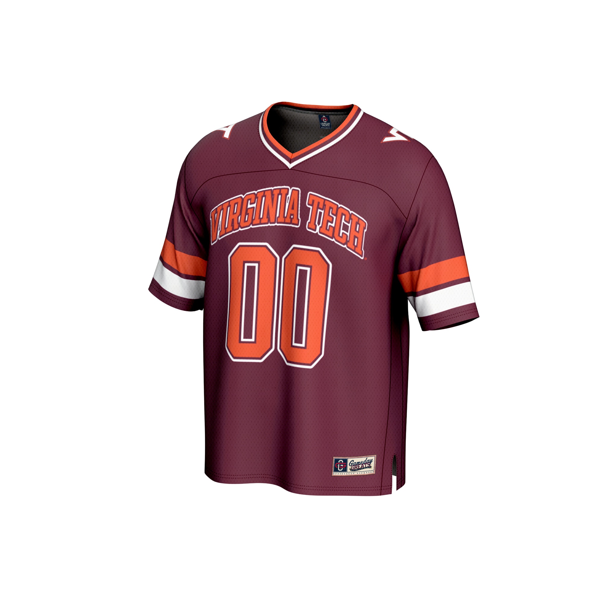 [DDG] Virginia Tech Hokies GameDay Greats Youth NIL Pick-A-Player Football Fashion Jersey - Maroon