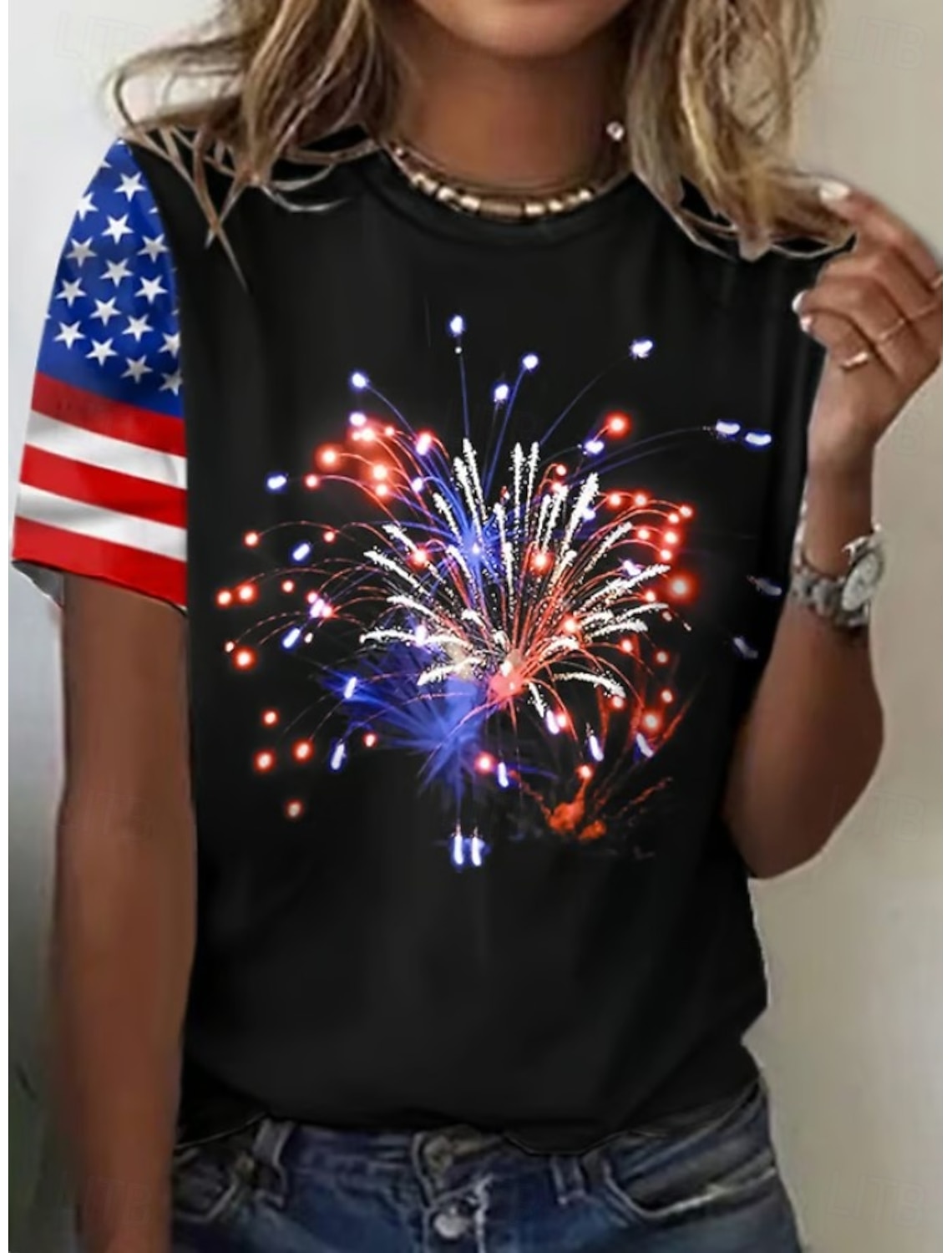 World Soccer Match 2026 Women's T Shirt Print Graphic Soccer Team Stylish Casual Short Sleeve V Neck Regular Tops Daily Blue White Yellow Royal Blue Green Summer Spring