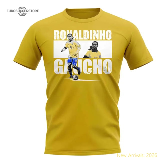 Durable Ronaldinho Team T-shirt - Timeless 2024-2025 Performance