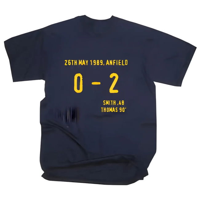 1989 Championship Decider Arsenal official style T-Shirt (Unisex
