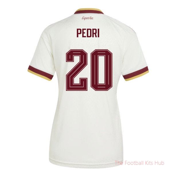 2026-2027 Spain Away Shirt (Womens) (Pedri 20)