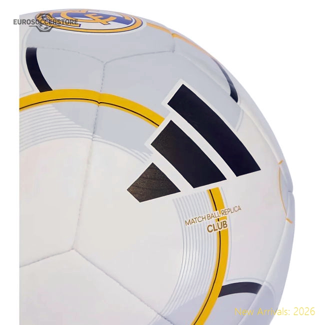 Match-Day High-Quality 2025-2026 Real Madrid Club Football (White)