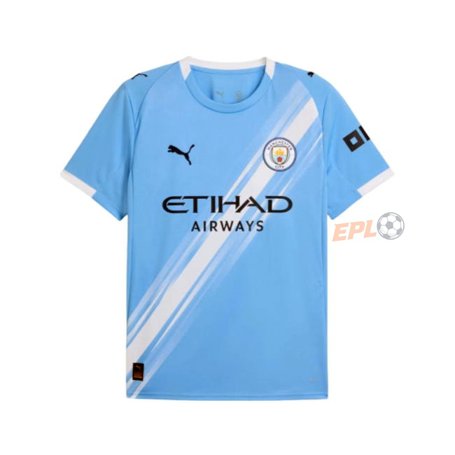 2025-20 Man City Soccer Jerseys top-grade Home Shirt - Adults