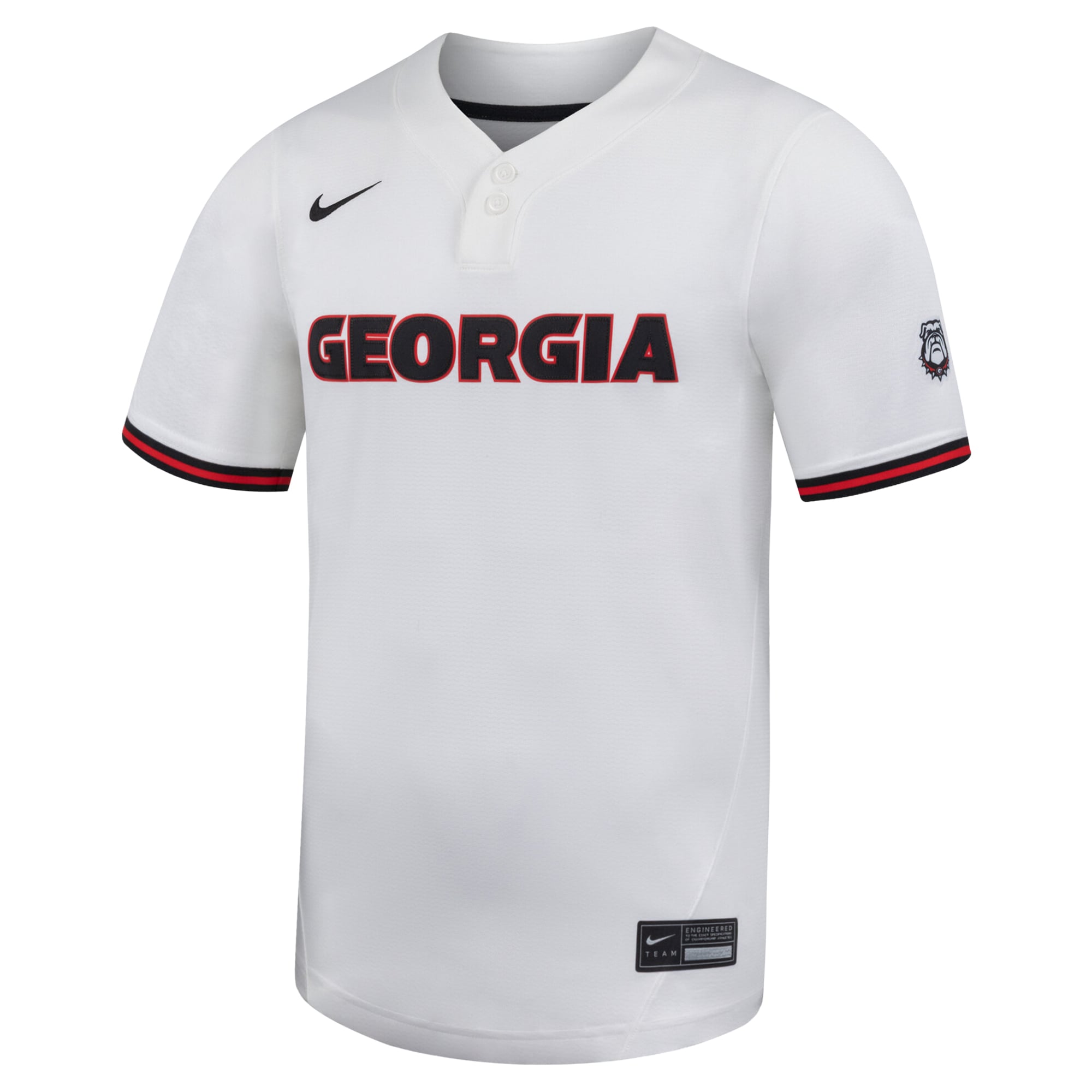 [NJP] Georgia Bulldogs Unisex Limited Softball Jersey - White