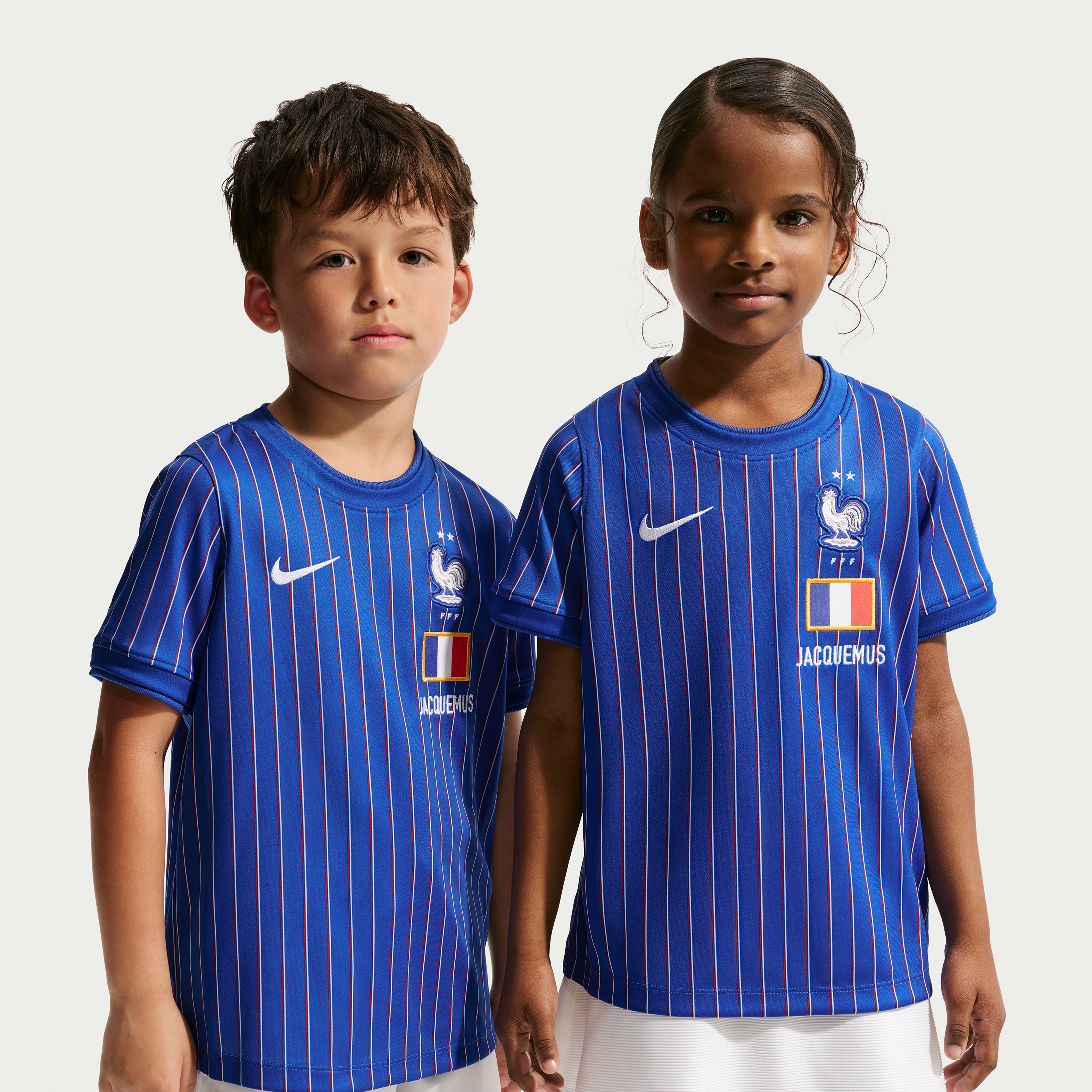 [SJH] France National Team x Jacquemus Preschool 2026 Pre-Match Jersey Top - Royal