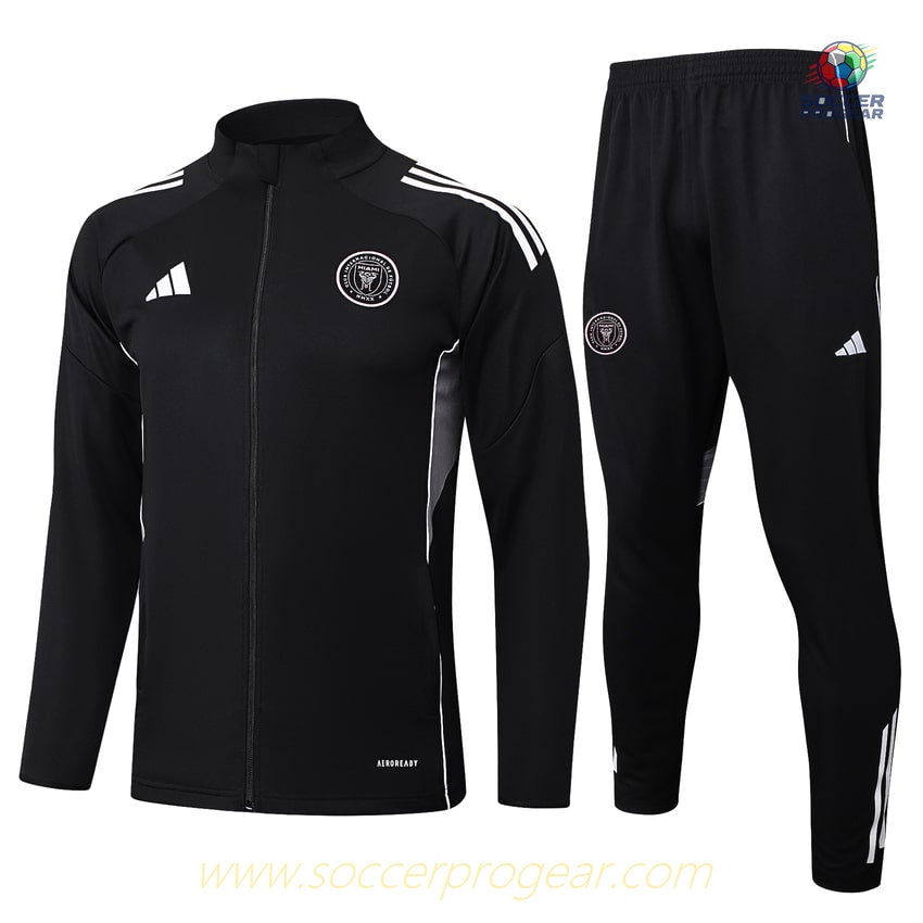 Inter Miami Tracksuit Jacket 2024-25 Edition Black