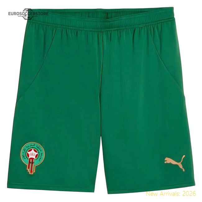 Outstanding 2024-2025 Morocco National Team Away Shorts (green)