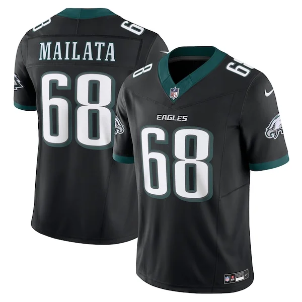 None Jordan Mailata Limited Jersey - Black | NFL Player Jersey