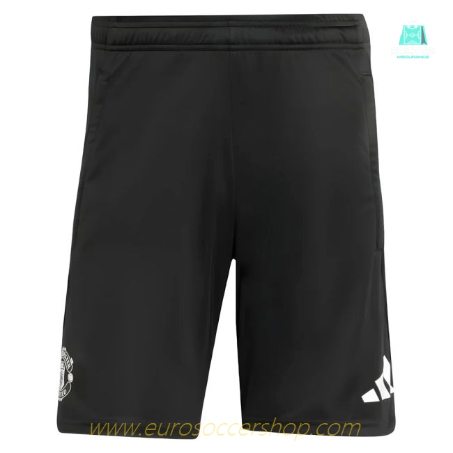 2025-2026 Man Utd Training Shorts (Black)