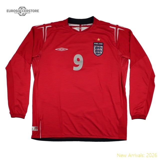 Authentic England 2024-2025 Official Away Shirt Ventilation