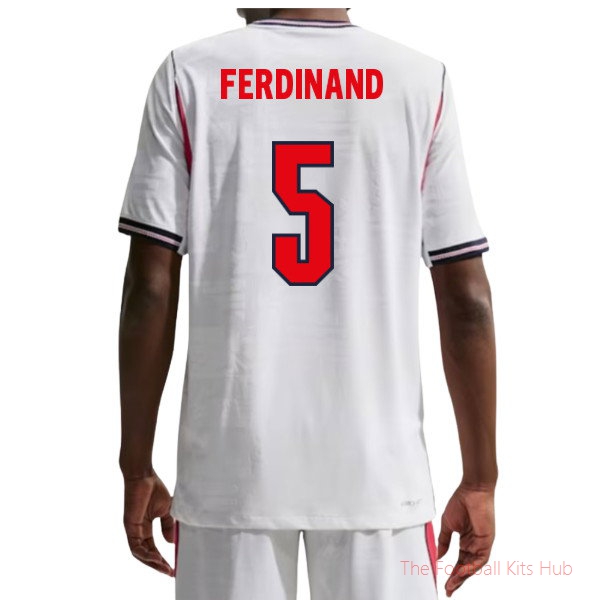Football England Aero-Fit 2026-2027 Home Shirt (Ferdinand 5)