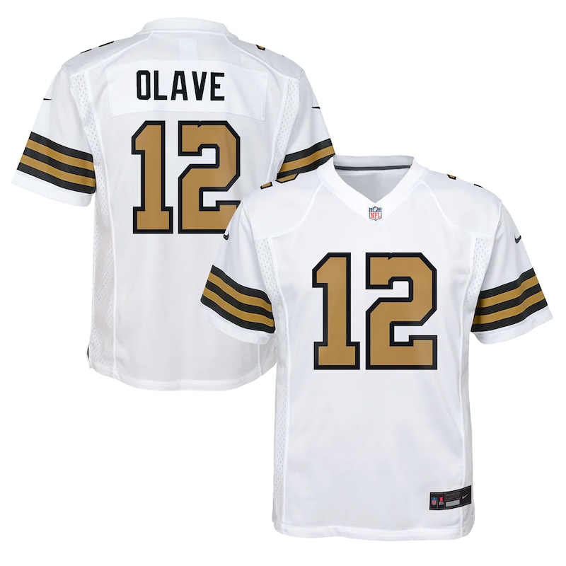 None Chris Olave NO Saints Powerful Professional Jersey for NFL Fans