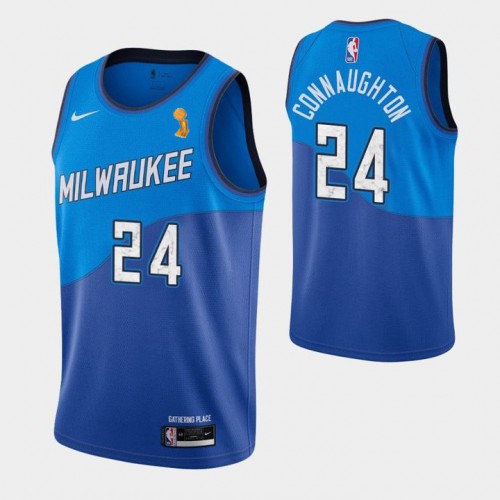 Nike Bucks Blue Milwaukee Bucks #24 Jersey - Basketball Jersey