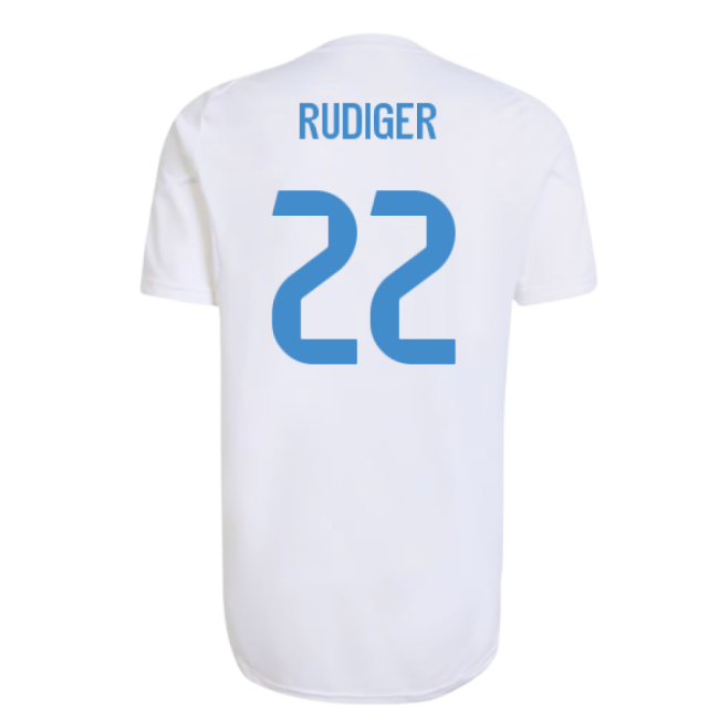 2025-2026 RM Official Licensed Football Shirt (White) UV Protection