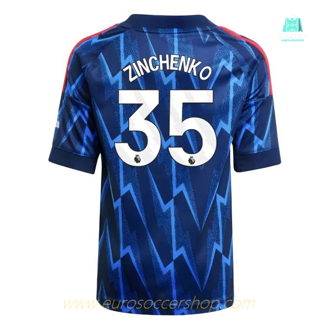 2025-2026 Arsenal Away Mini Kit (Zinchenko 35)