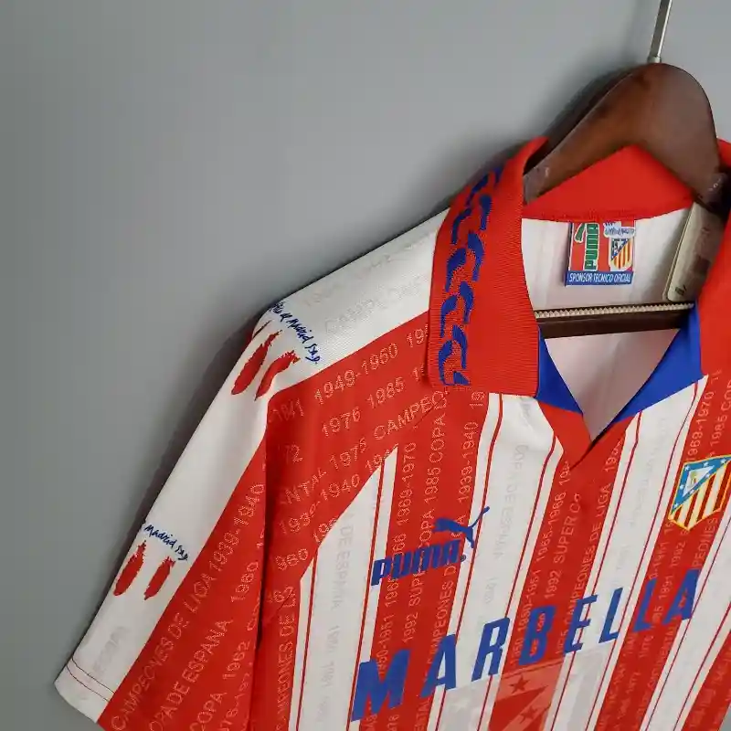 1995-1996 Atletico Madrid Jersey retro kit