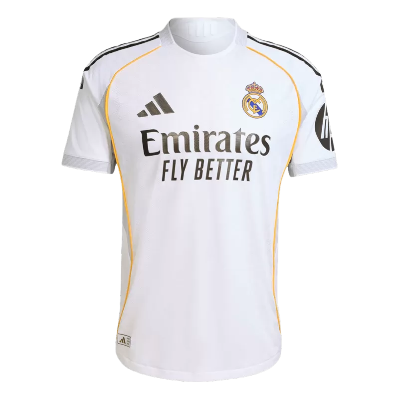 Player Version Real Madrid Home Soccer Jersey 2025/26 Authentic Kit