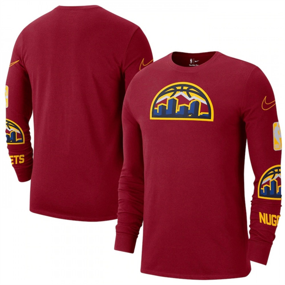 Classic Denver Nuggets Red Jersey City Edition - Basketball Fan Gear