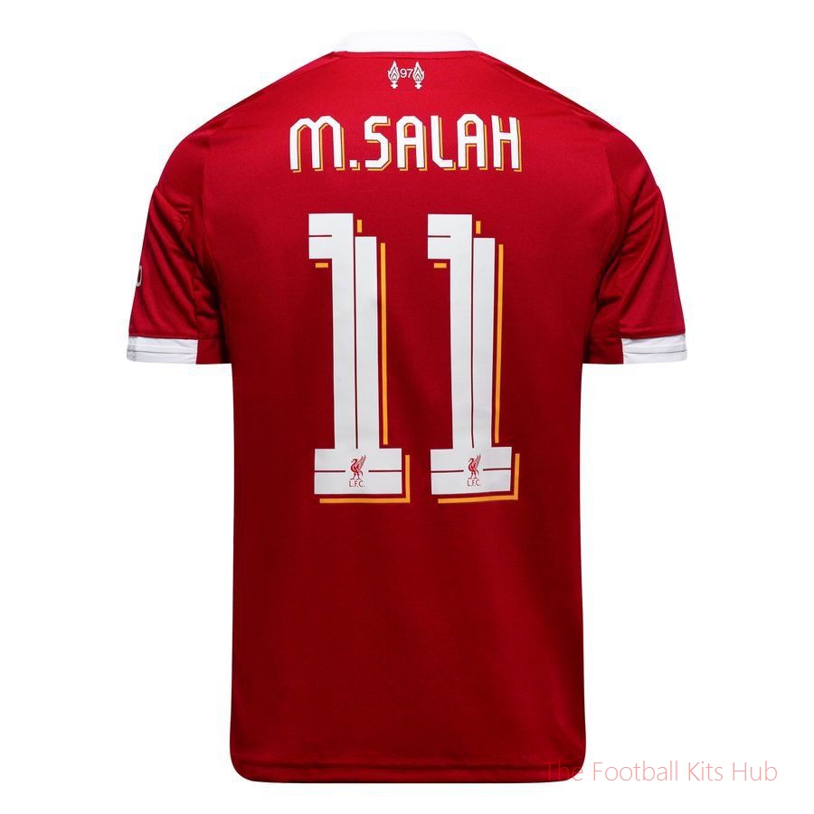 Liverpool Home Shirt 2025/26 Champions League M.SALAH 11 Kids