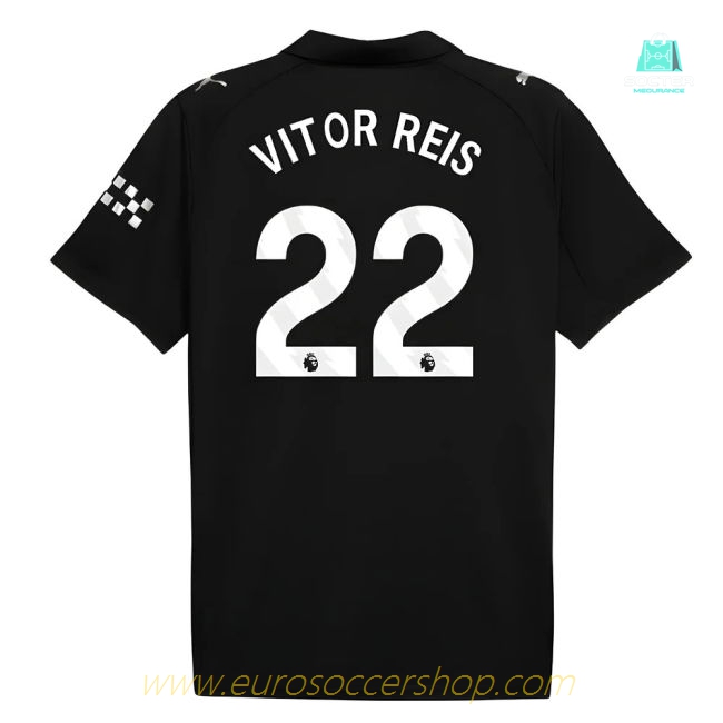 2025-2026 Man City Away Shirt (Vitor Reis 22)