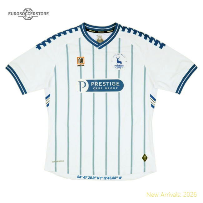 2025-2026 Hartlepool Home Shirt 2025-2026 Season Collection
