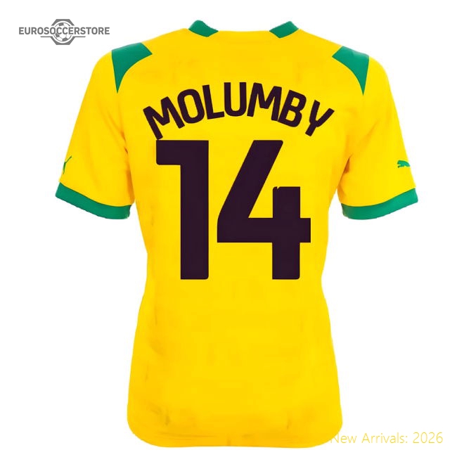 2022-2023 West Bromwich Albion Away Shirt Molumby 14 Supporter Version