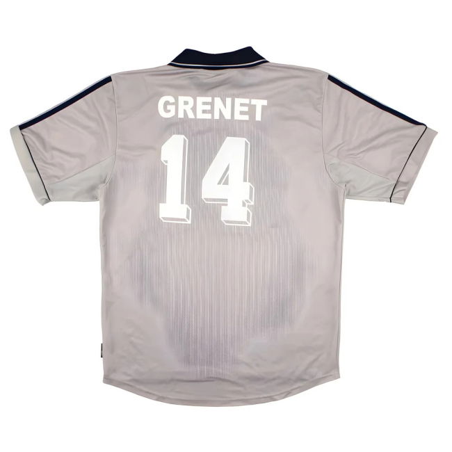 Bordeaux 2000-01 Grenet #14 football Shirt